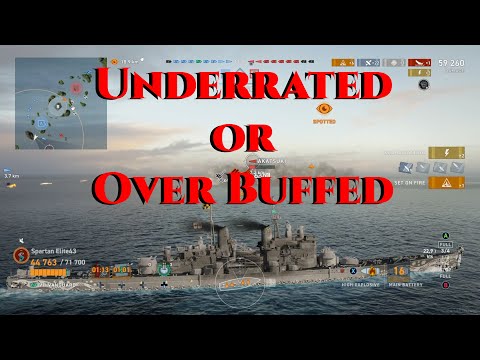 The Most Underrated Battleship at Tier 7! (World of Warships Legends)