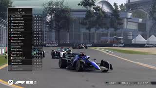 PS4 F1 22 メルボルンGP～
