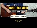 Kahel Na Langit - Maki | Easy Guitar Tutorial