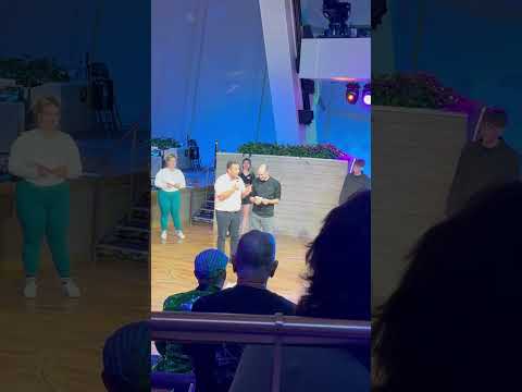 Thumbnail for SO FUNNY! Fun game on Royal Caribbean Ovation of the Seas Cruise Ship #alaskancruise #gameshow