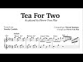 Tea For Two Pierre Yves Plat Piano Transcription
