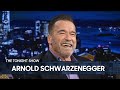 Arnold Schwarzenegger on Jimmy's Hilarious Cigar Moment and Baking Cookies for His Farm Animals