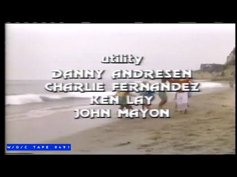 WOC Tape 0491 End Credit Announcements Compilation - 1985