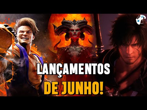 LANÇAMENTOS DOS GAMES DE JUNHO 2023!!!