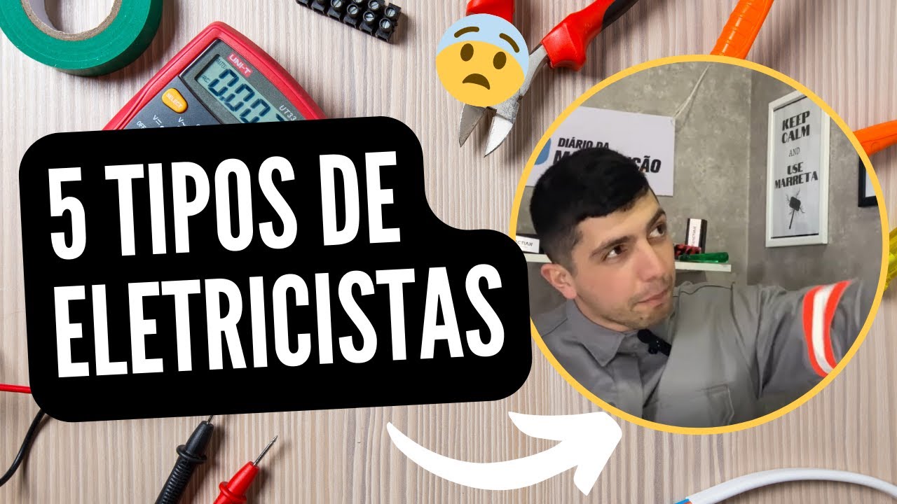 5 TIPOS DE ELETRICISTAS DA INDÚSTRIA