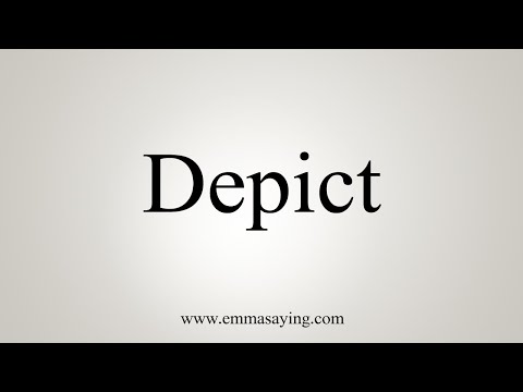 How To Say Depict