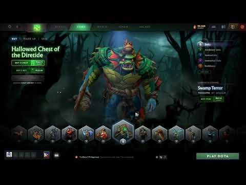 Hallowed Chest of the Diretide Full Preview - DOTA 2 Diretide 2020