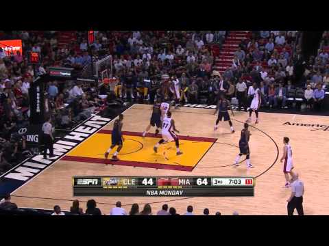 2015.03.16 Miami Heat vs Cleveland Cavaliers Dwyane Wade Full Highlights (ESPN feed)