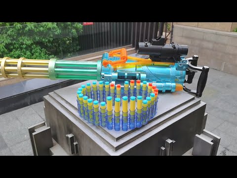 Gatling Soft Bullet Toy Gun 2022 - Realistic M134 Minigun