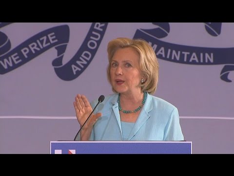 Clinton: I Never Sent Classified Material on My E-Mail