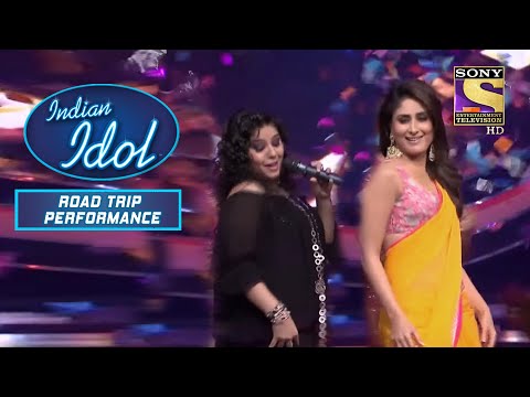 Kareena और Sunidhi ने साथ में किया "Halkat Jawani" पर Perform! | Indian Idol | Road Trip