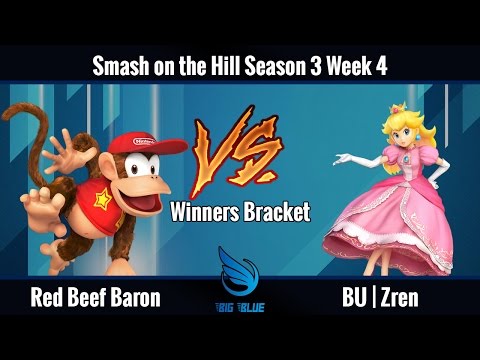 Super Smash on the Hill S3 W4 - Winners RD 3: Red Beef Baron vs. Zren