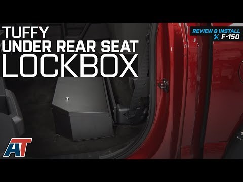 2015-2018 F150 Tuffy Under Rear Seat Lockbox SuperCab & SuperCrew Review & Install
