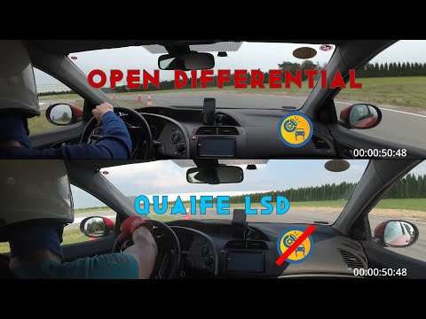 Open Differential vs Quaife LSD | Track Comparison | Honda Civic FN2