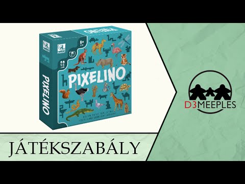 JÁTÉKSZABÁLY: PIXELINO - d3meeples