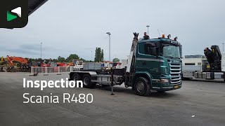 Scania R480 6X2 NL-Truck Penz Crane 1620CHL + cable lift Manual Lift-Ax cable system truck | Image 4 - Autoline