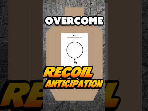 🛑 STOP Anticipating the Shot! Master Recoil Control  #shootingskills #shootingtips #firearmtraining