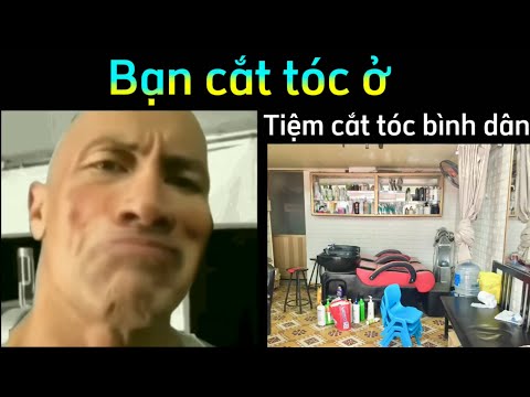 The Rock Becoming Canny (Bạn cắt tóc ở)