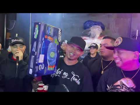 @ThirdFlo , Esse & @AbaddonTv - May Hangganan Live Performance @ 187 Mobstaz Christmas Party