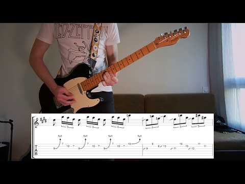 Popa Chubby - Real Thing Guitar cover with tabs