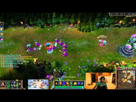 CLG HotShotGG vs hashinshin Nidalee vs Yasuo (Challenger I)