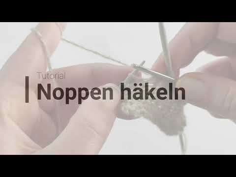 Noppen in Strickprojekten häkeln