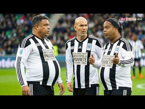 Even At 145kg & Retired, Ronaldo Phenomenon Put On A Show In This Match Of Legends