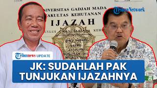 Jusuf Kalla Desak Jokowi Tunjukkan Ijazah: Masyarakat Berkelahi 2 Tahun, Kenapa Sensitif Sekali Pak?