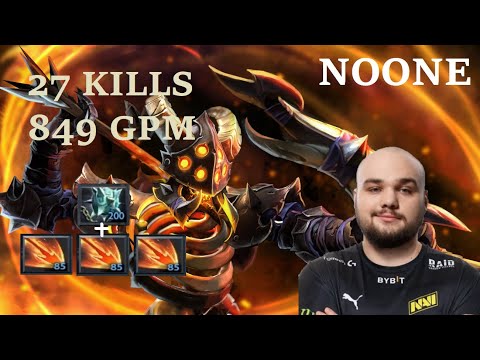 [FULL GAME] NOONE CARRY Clinkz with 27 Kills and 849 GPM | DOTA 2