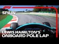 Lewis Hamilton's Onboard Pole Lap | 2021 Spanish Grand Prix | Pirelli