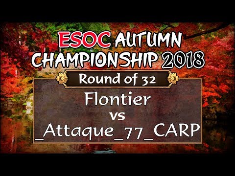[AoE3] ESOC Autumn 2018 Second Chance — RO32: Flontier vs _Attaque_77_CARP