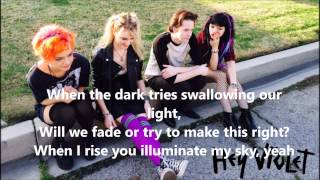 Sparks Fly-Hey Violet Lyrics