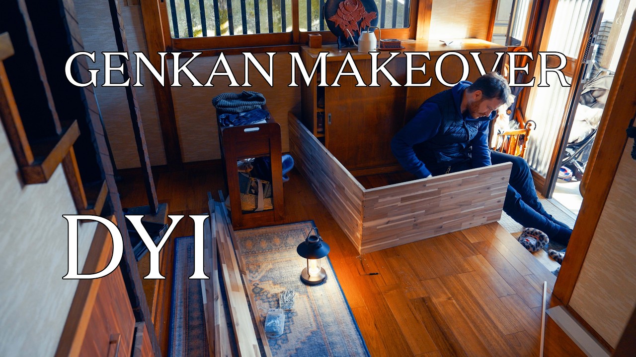 DIY House in Tokyo 🇯🇵  - The new entrance of our Japanese house