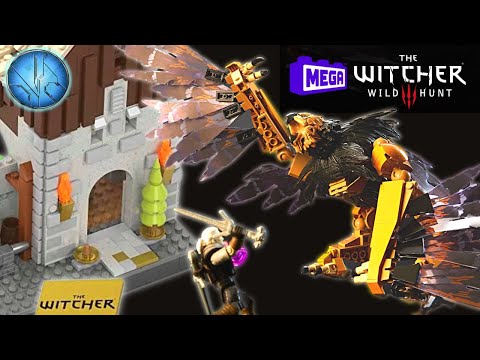 The Witcher Mega Construx REVEALED! Geralt's Griffin Hunt 2023.