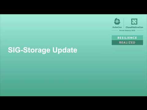 Kubernetes SIG Storage Introduction and Update - Xing Yang, VMware & Michelle Au, Google