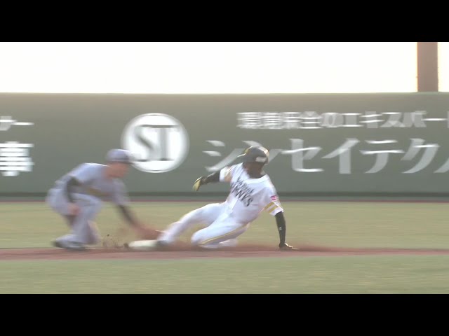 【ファーム】ホークス・イヒネイツア 今季20個目となる盗塁成功でチャンスメイク!! 2025年8月19日 福岡ソフトバンクホークス 対 阪神タイガース