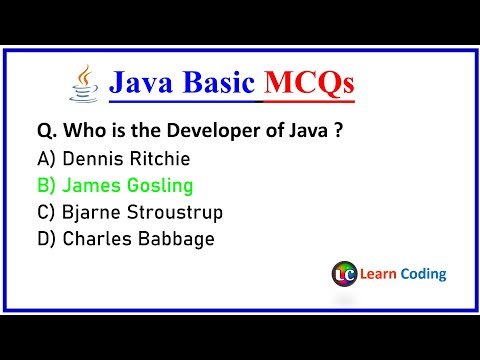 Learn Part 1 Java Basic MCQs | Java MCQ s Questions and Answers Hindi ...