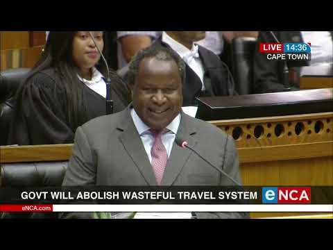 Mboweni speaks on electricity supply during Budget Speech