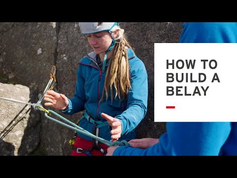 Learning to Trad Climb: Part 3 - How to build a belay