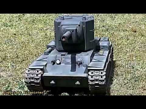 KV2 Heavy Tank WW II best russia tank in action full metal