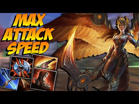 2.5 MAX ATTACK SPEED THANATOS LOOKS ABSOLUTELY HILARIOUS! - Masters Ranked Duel - SMITE