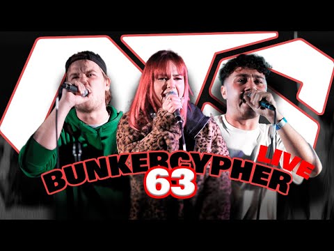 Bunker Cypher #63 "Live" (Den Lette Gade, Figi, BurgerCito) | OTS