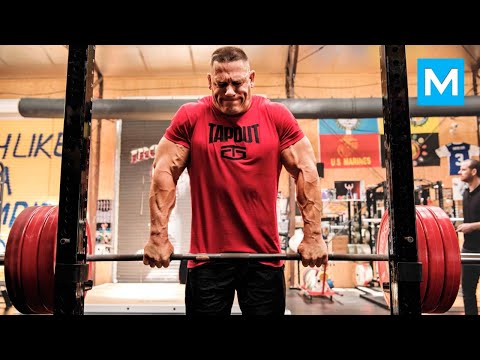 John Cena Strength Workout for WWE | Muscle Madness