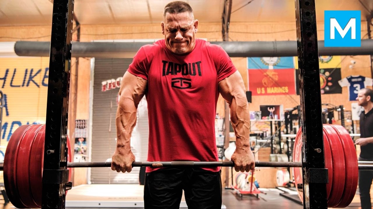 <h1 class=title>John Cena Strength Workout for WWE | Muscle Madness</h1>