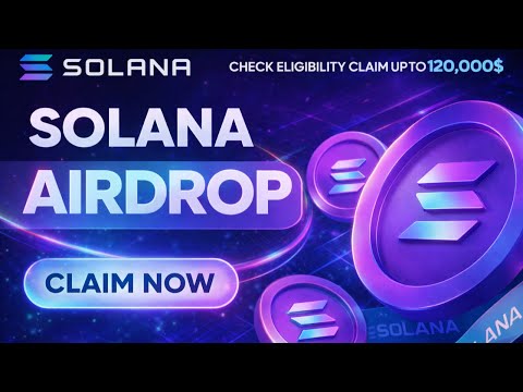 Solana Airdrop | Solana Multiplier : Earn Up TO 120,000$ Worth Of $SOL ( Better Than Rugpull)