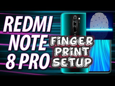 redmi note 8 pro fingerprint  Redmi note 8 pro ! redmi note 8 pro me fingerprint sensor kaise lagaye
