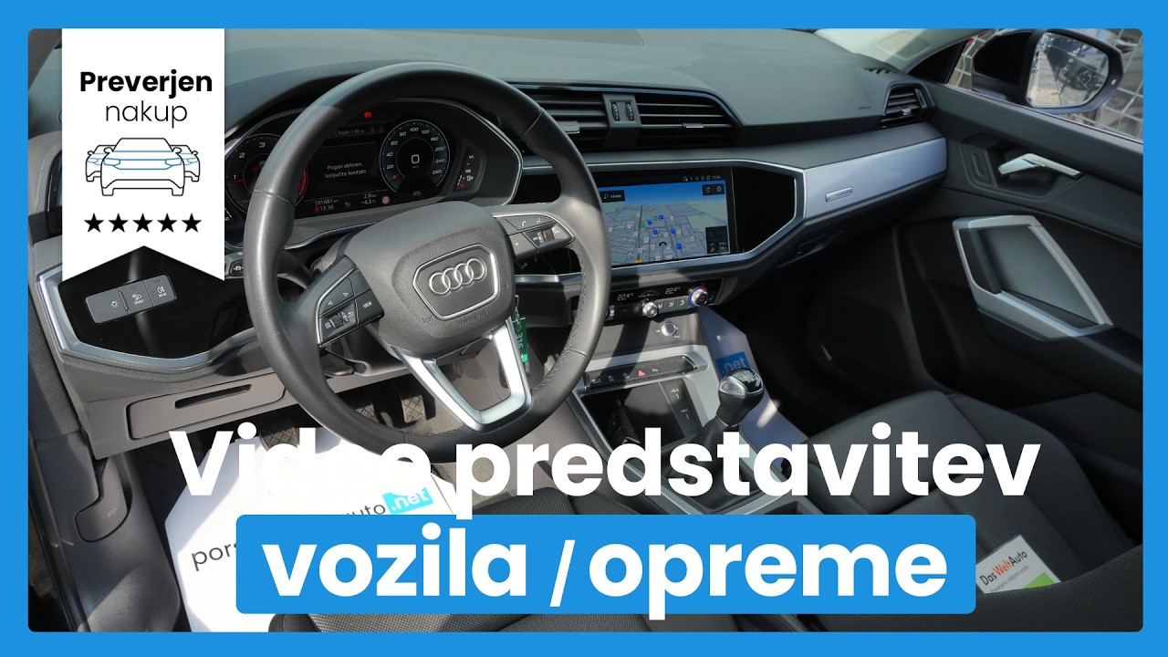 Audi Q3 Sportback 35 TDI - DIG.ŠTEVCI - NAVI - DAB