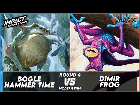 Bogle Hammer Time VS Dimir Frog [PAPER] | Modernes FNM von IGC RD 4 | Magic: The Gathering