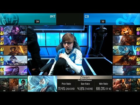 IMT vs C9 Game 3 Highlights - IMMORTALS vs CLOUD9 NA LCS PLAYOFF SEMIFINAL #1 Summer 2016