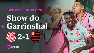 GARRINSHA MARCA GOLAÇO E DÁ ASSISTÊNCIA E FLA SEGUE SEM VENCER! BANGU 2X1 FLAMENGO